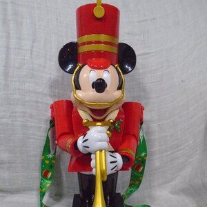 Disney Cruise Line Christmas Mickey Mouse Toy Soldier Sipper Cup Trumpet